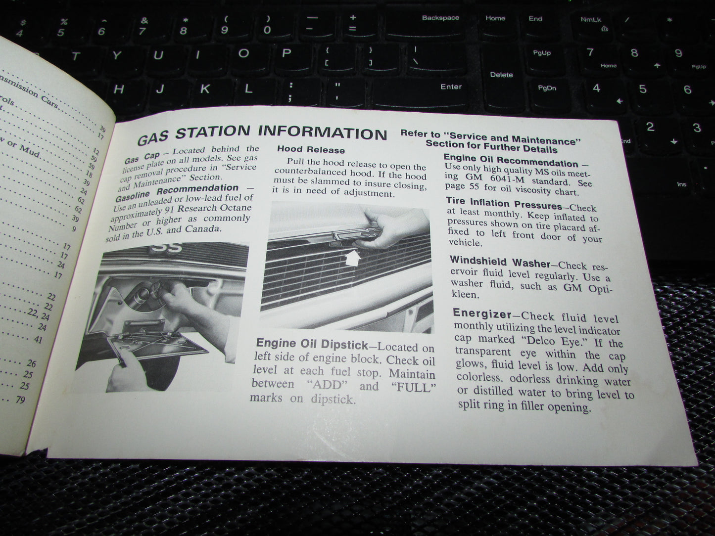 Chevrolet Nova (1971) Owners Manual