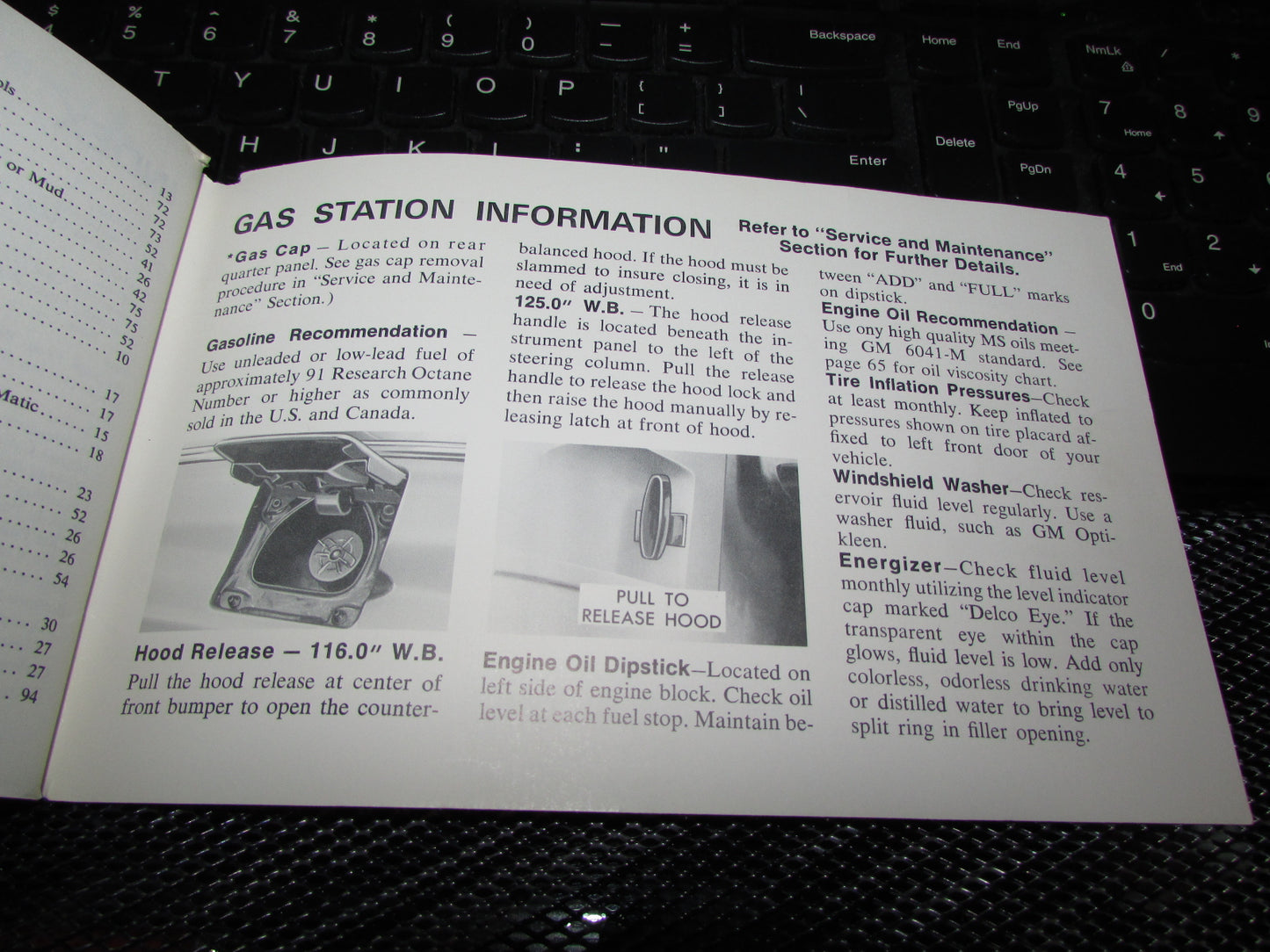 Chevrolet Station Wagon (1971) Owners Manual