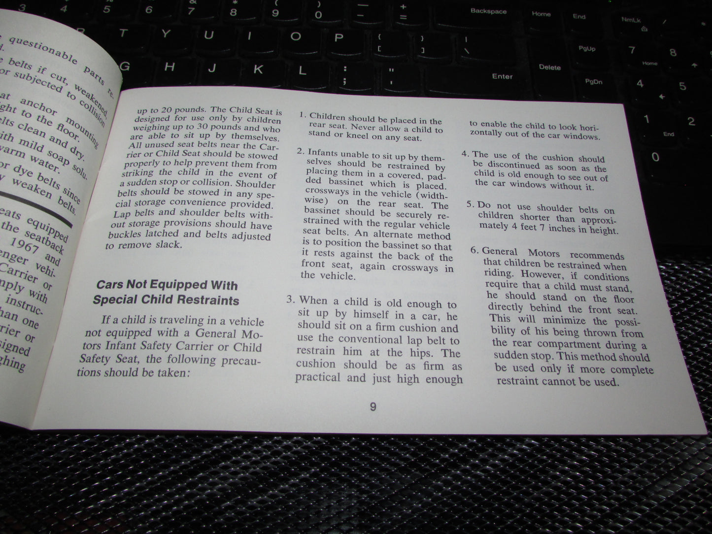 Chevrolet Station Wagon (1971) Owners Manual