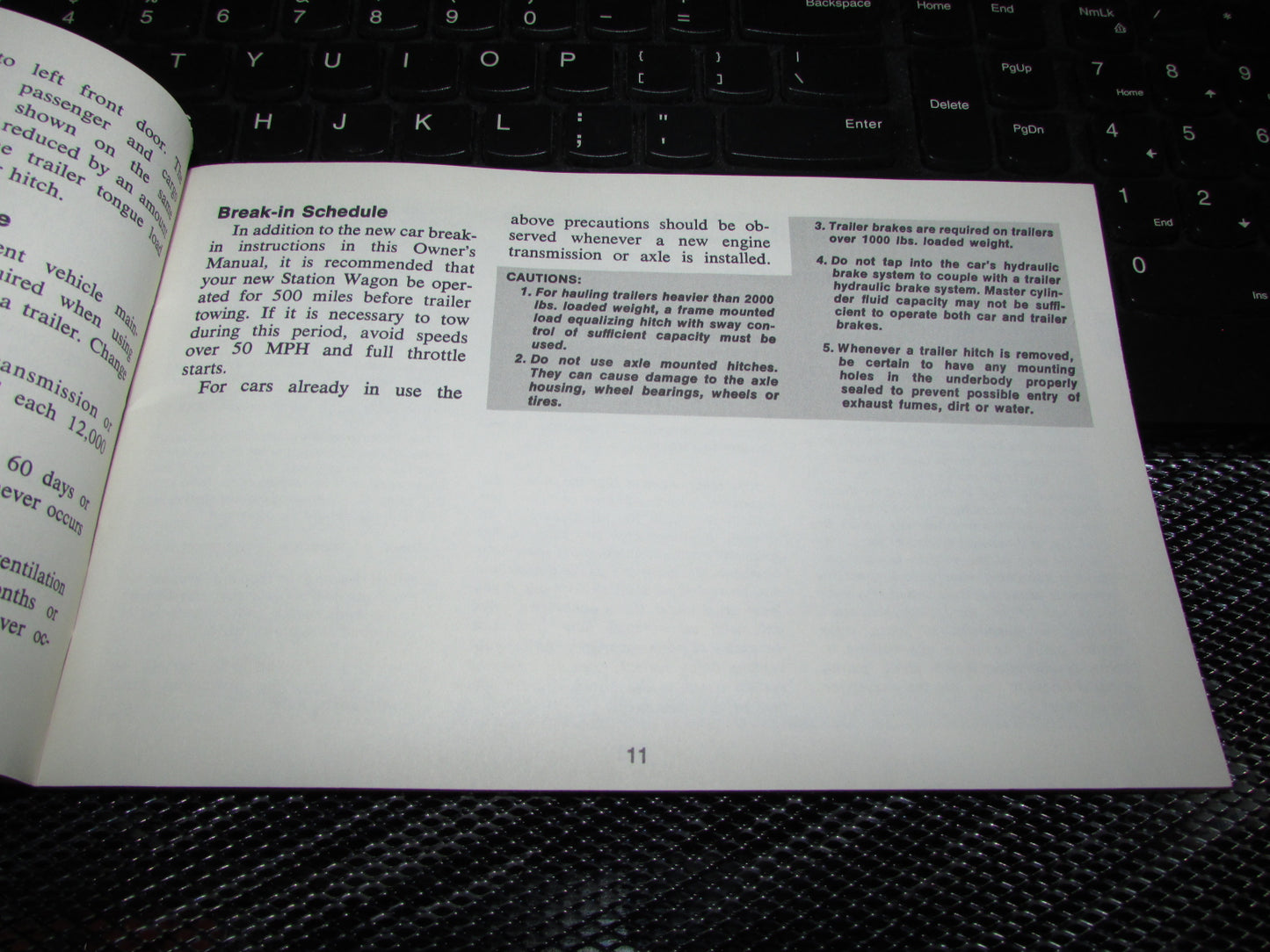 Chevrolet Station Wagon (1971) Owners Manual