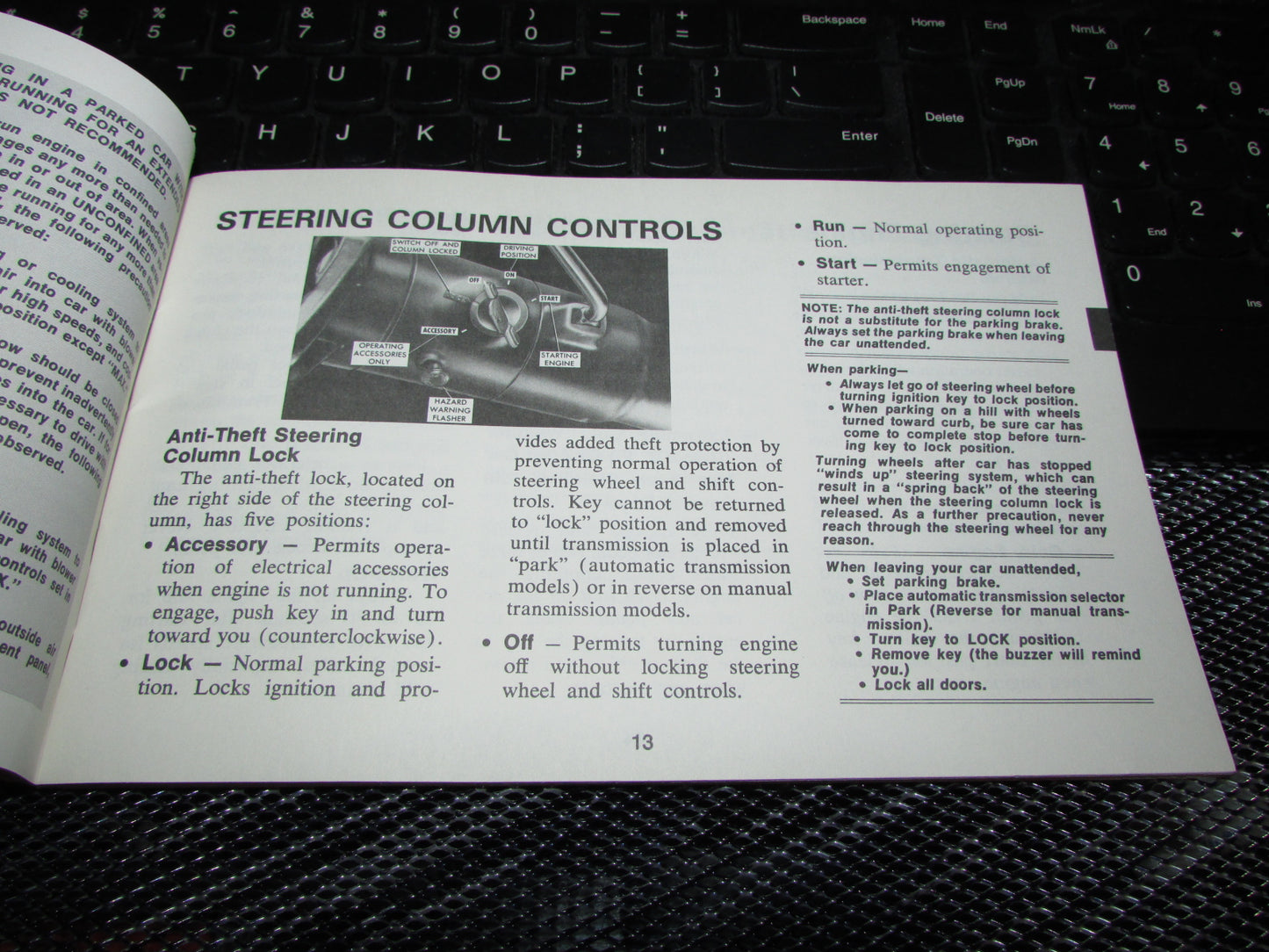Chevrolet Station Wagon (1971) Owners Manual