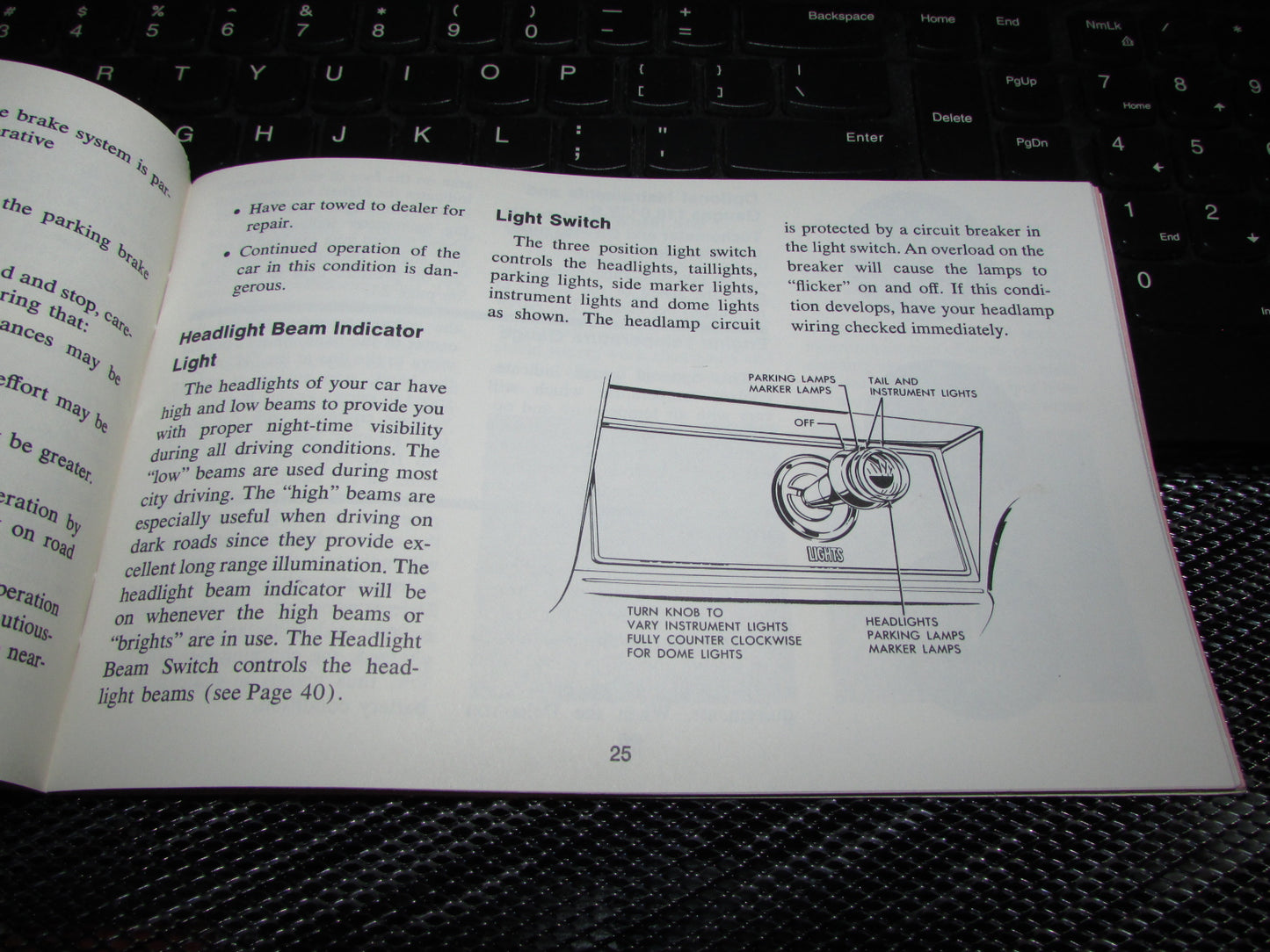 Chevrolet Station Wagon (1971) Owners Manual