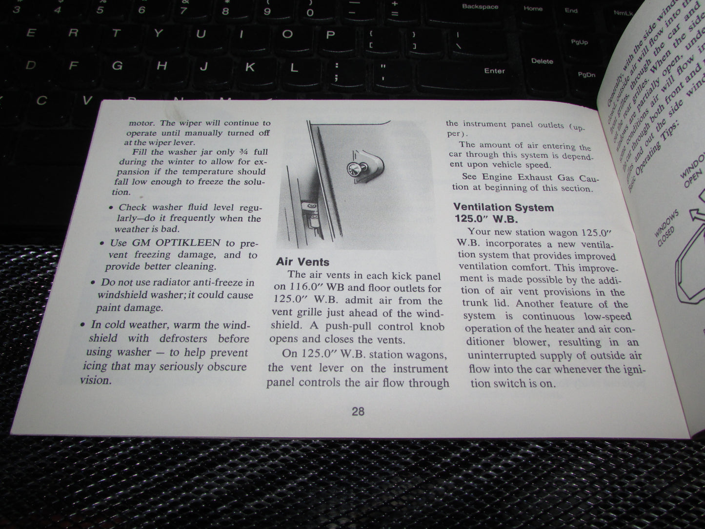Chevrolet Station Wagon (1971) Owners Manual