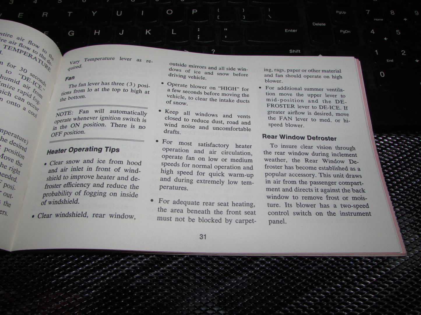 Chevrolet Station Wagon (1971) Owners Manual