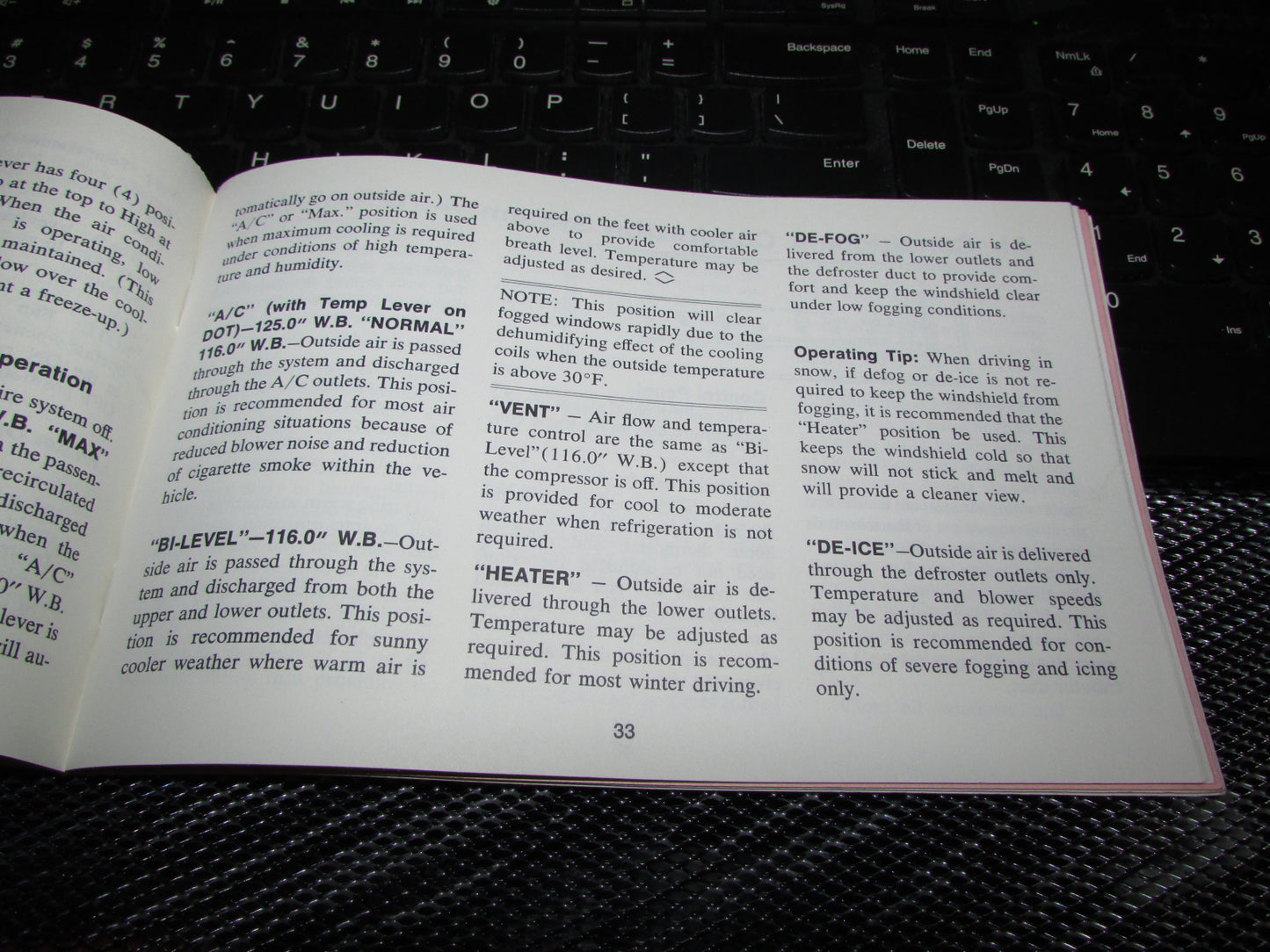 Chevrolet Station Wagon (1971) Owners Manual