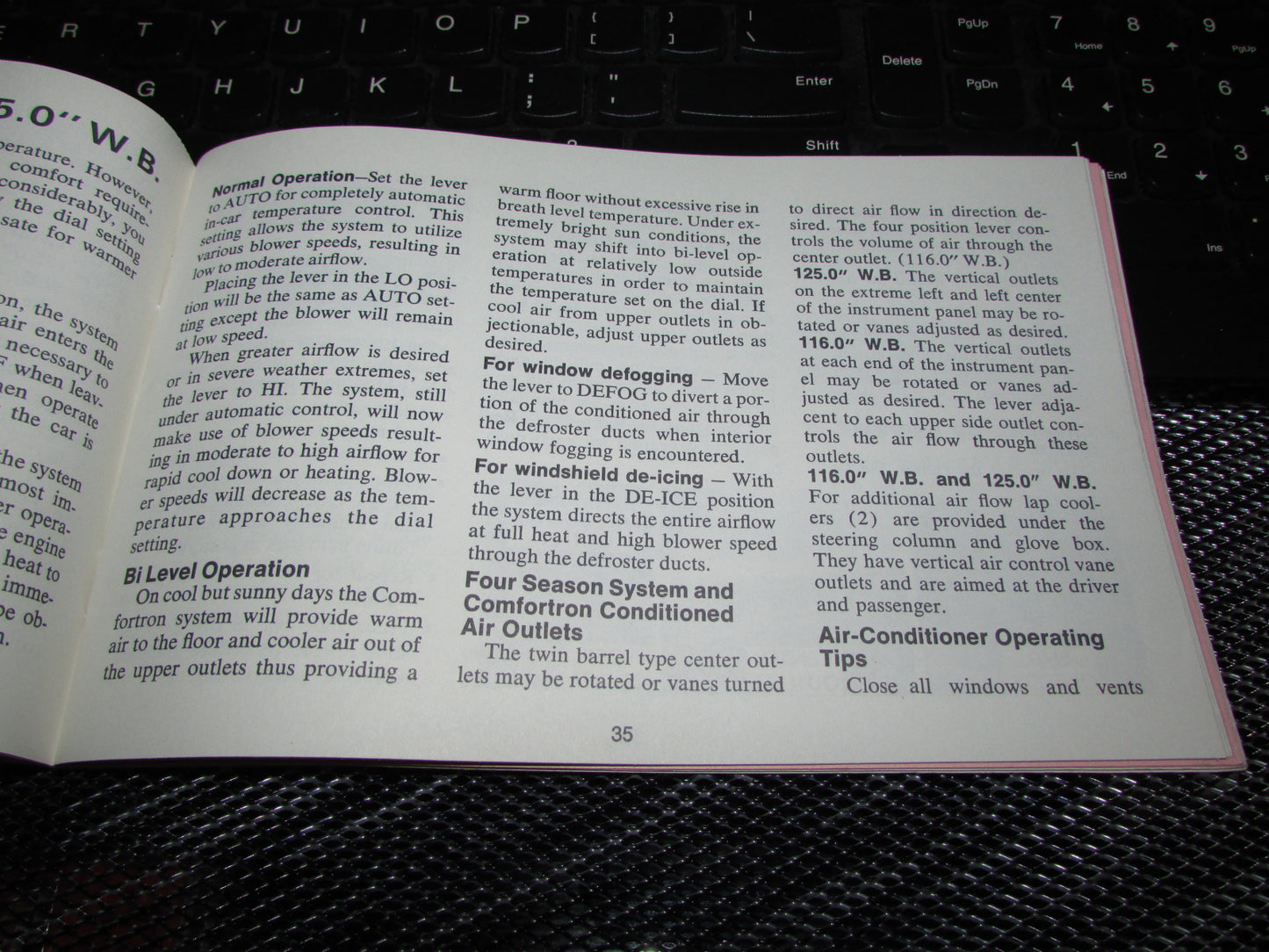 Chevrolet Station Wagon (1971) Owners Manual