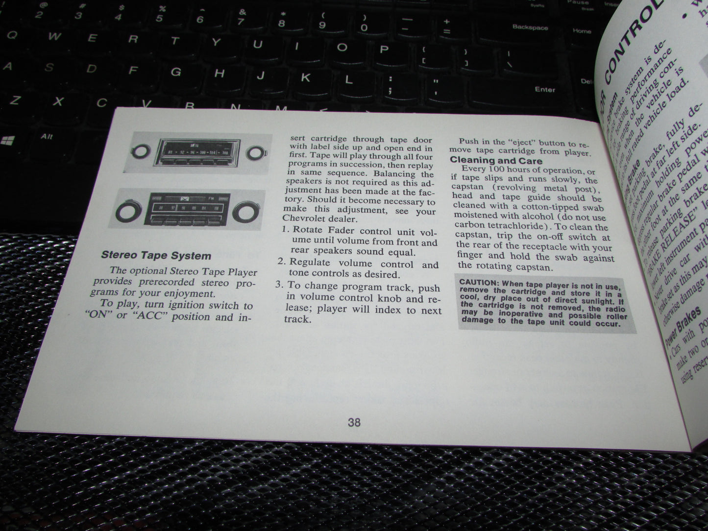 Chevrolet Station Wagon (1971) Owners Manual