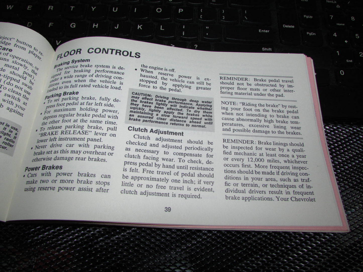 Chevrolet Station Wagon (1971) Owners Manual