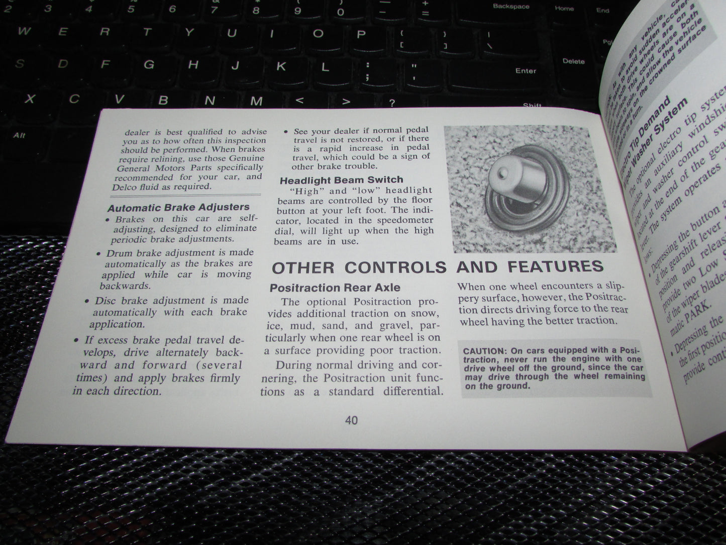 Chevrolet Station Wagon (1971) Owners Manual