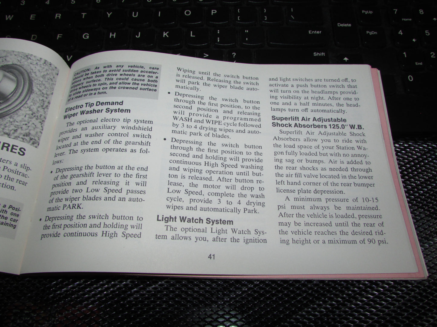 Chevrolet Station Wagon (1971) Owners Manual