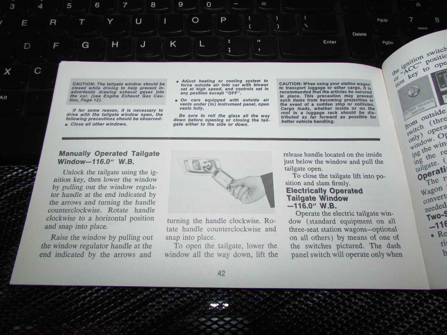 Chevrolet Station Wagon (1971) Owners Manual