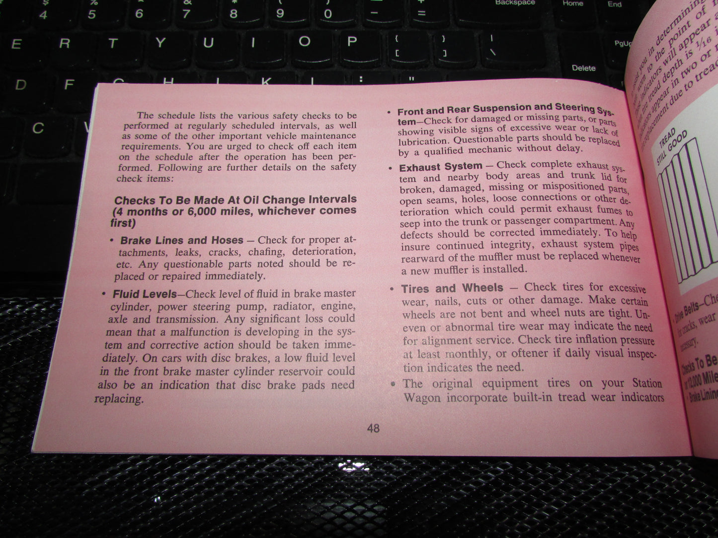 Chevrolet Station Wagon (1971) Owners Manual