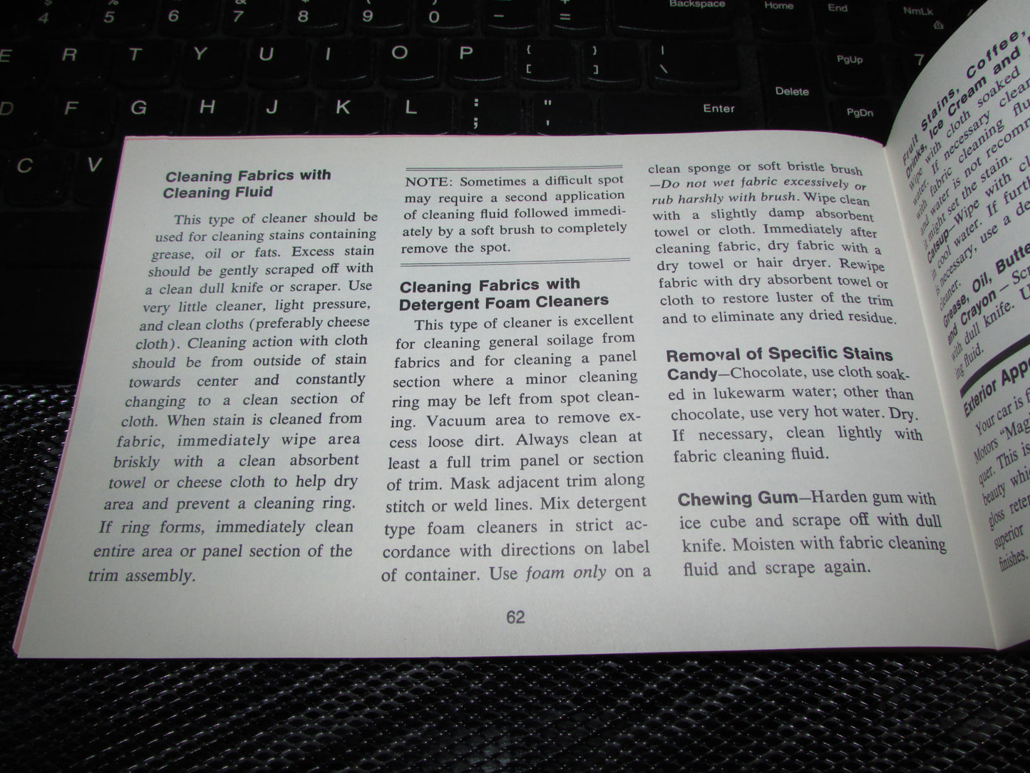 Chevrolet Station Wagon (1971) Owners Manual