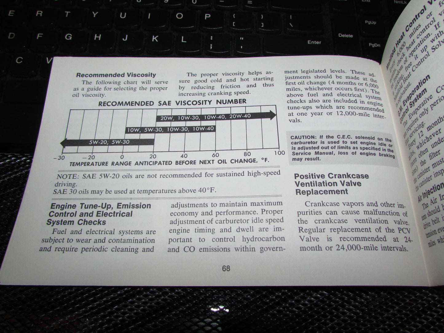 Chevrolet Station Wagon (1971) Owners Manual