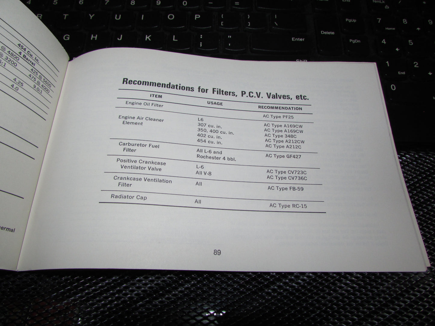 Chevrolet Station Wagon (1971) Owners Manual