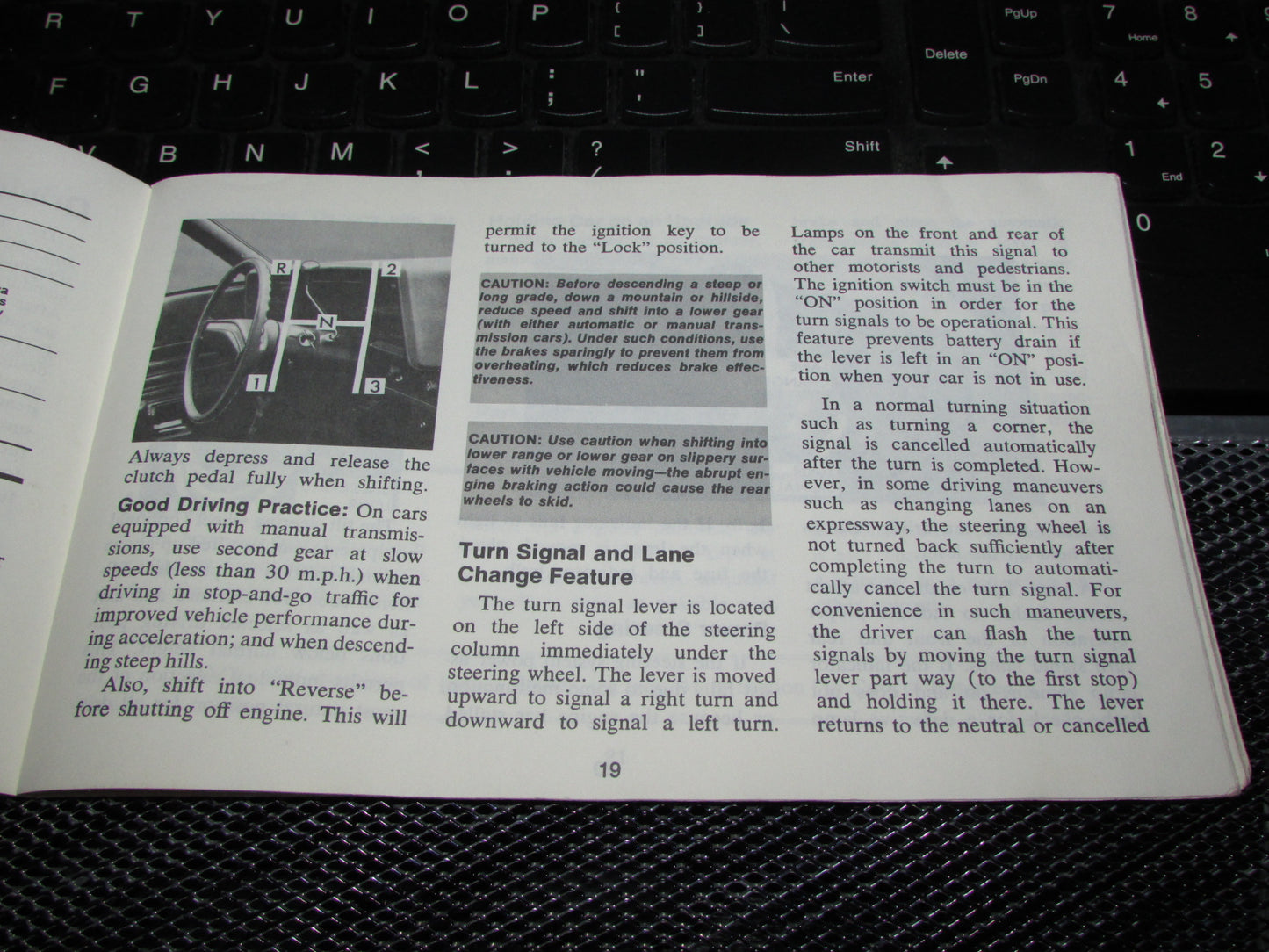 Chevrolet Chevelle (1973) Owners Manual