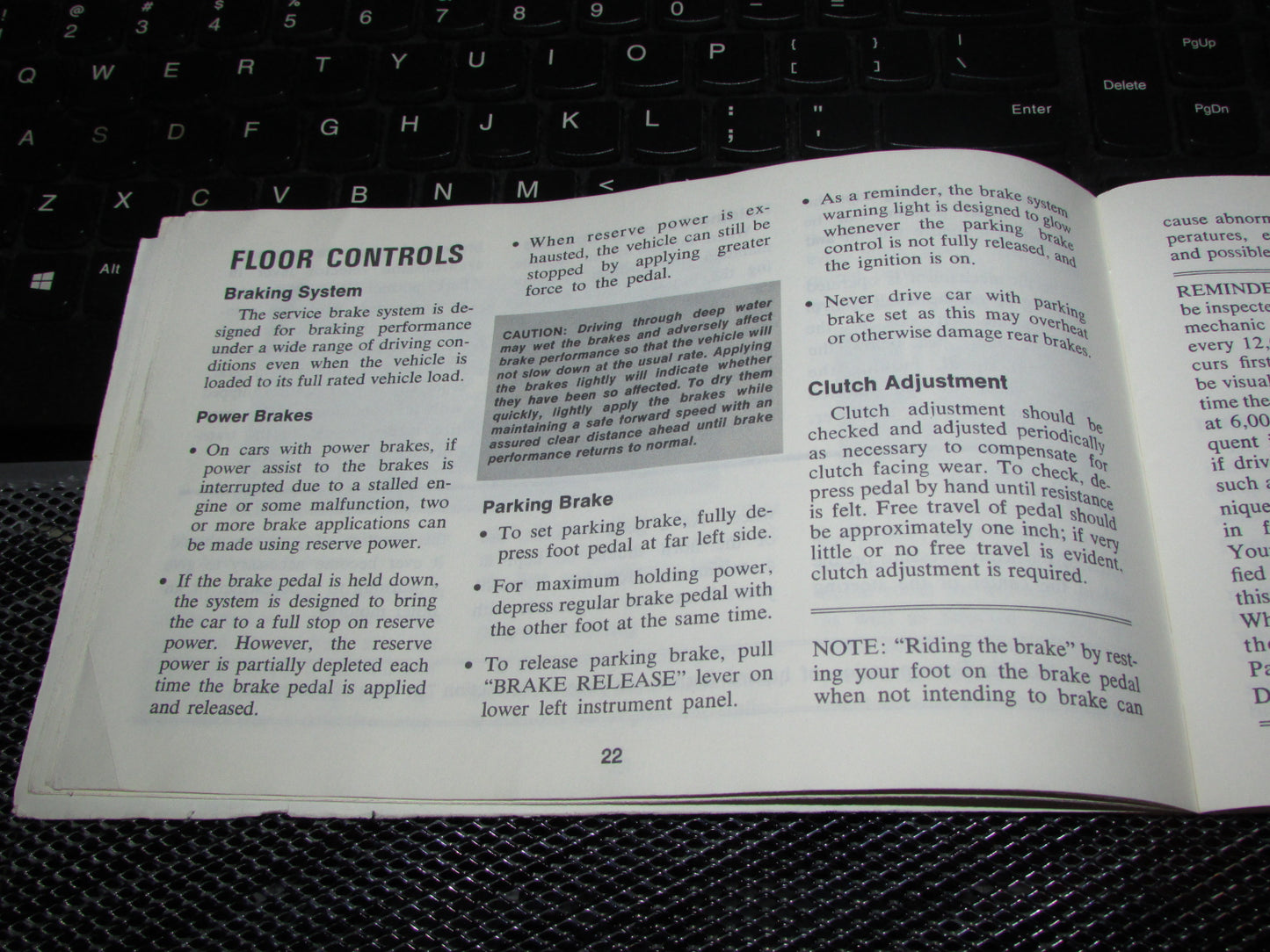 Chevrolet Chevelle (1973) Owners Manual
