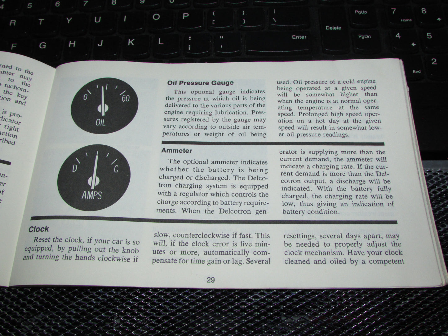 Chevrolet Chevelle (1973) Owners Manual