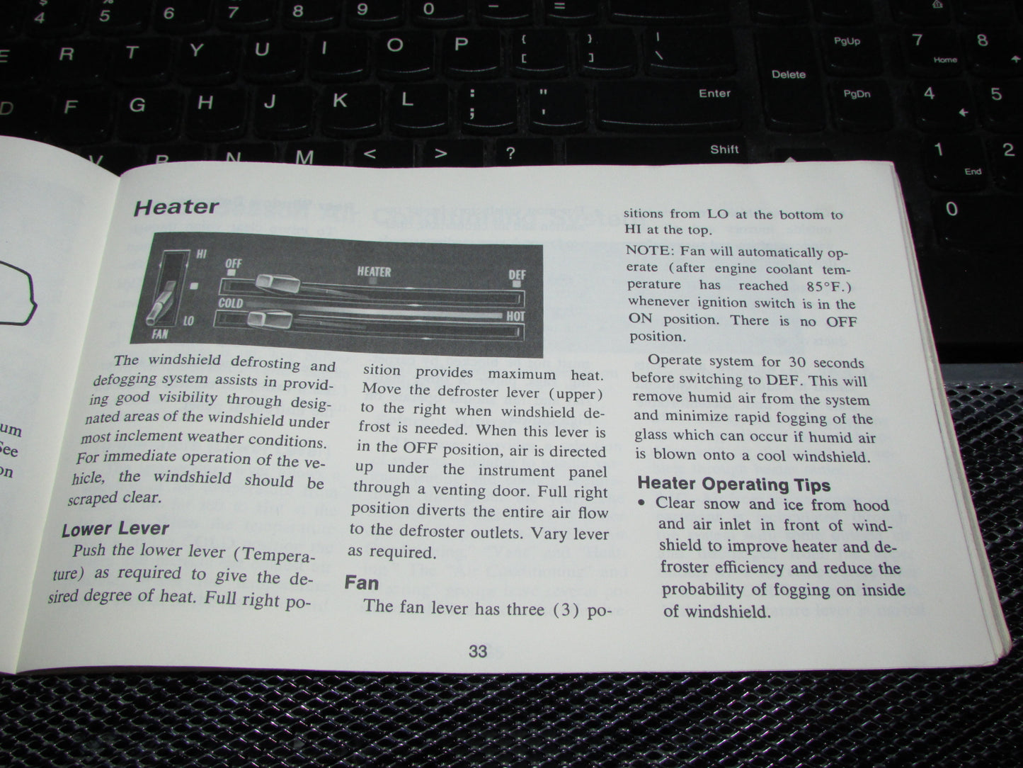 Chevrolet Chevelle (1973) Owners Manual