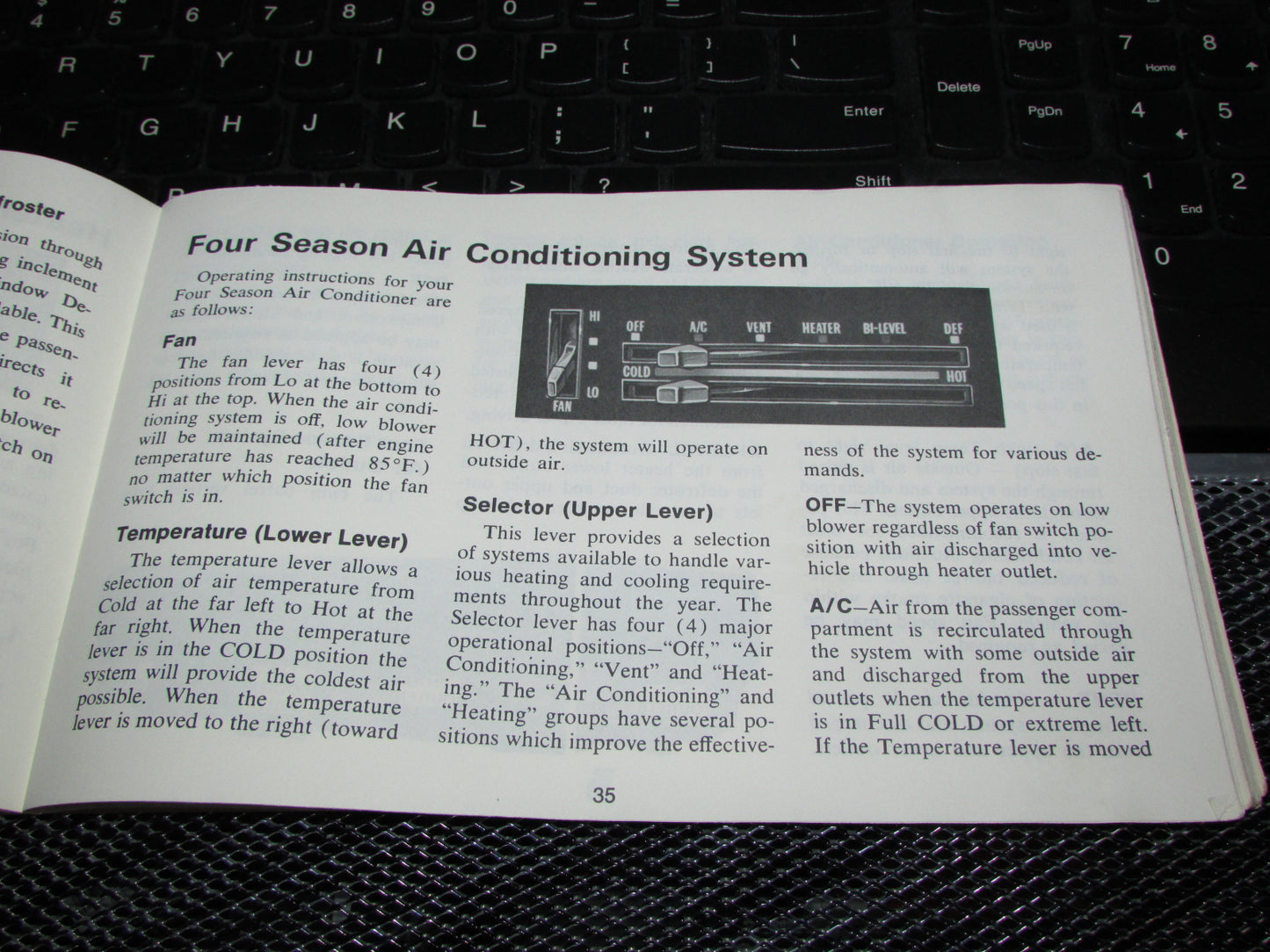 Chevrolet Chevelle (1973) Owners Manual