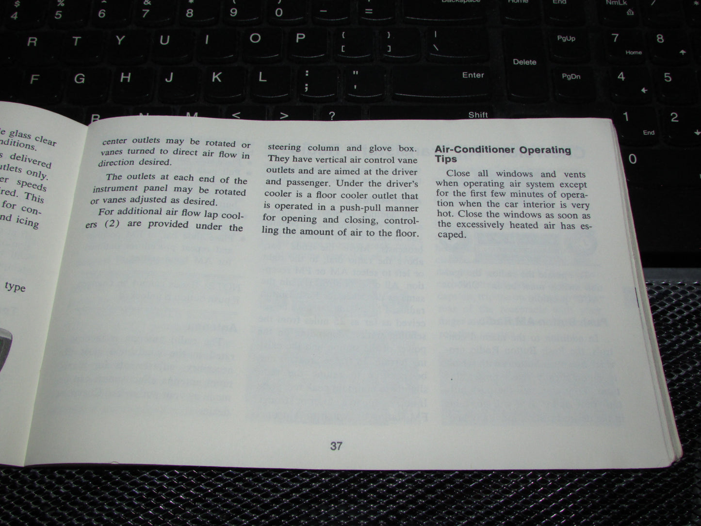 Chevrolet Chevelle (1973) Owners Manual