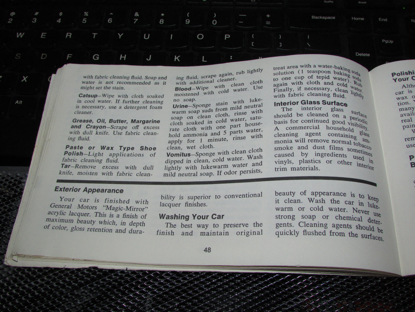 Chevrolet Chevelle (1973) Owners Manual