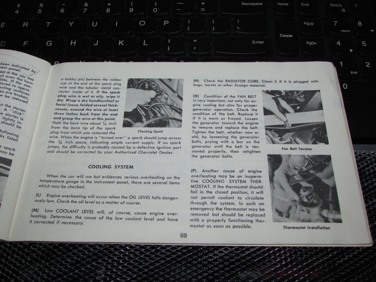 Chevrolet Chevelle (1973) Owners Manual