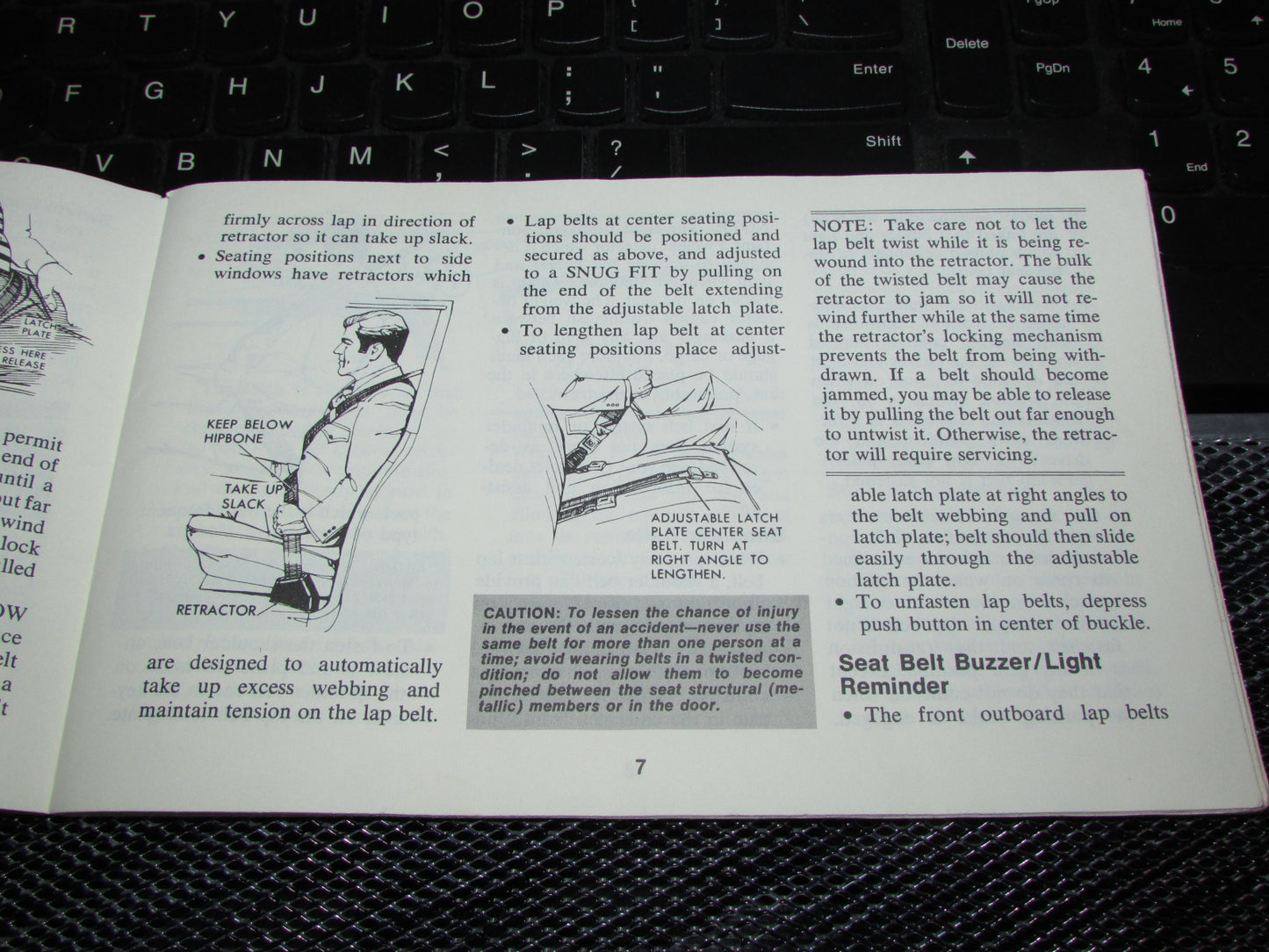 Chevrolet Chevelle (1973) Owners Manual