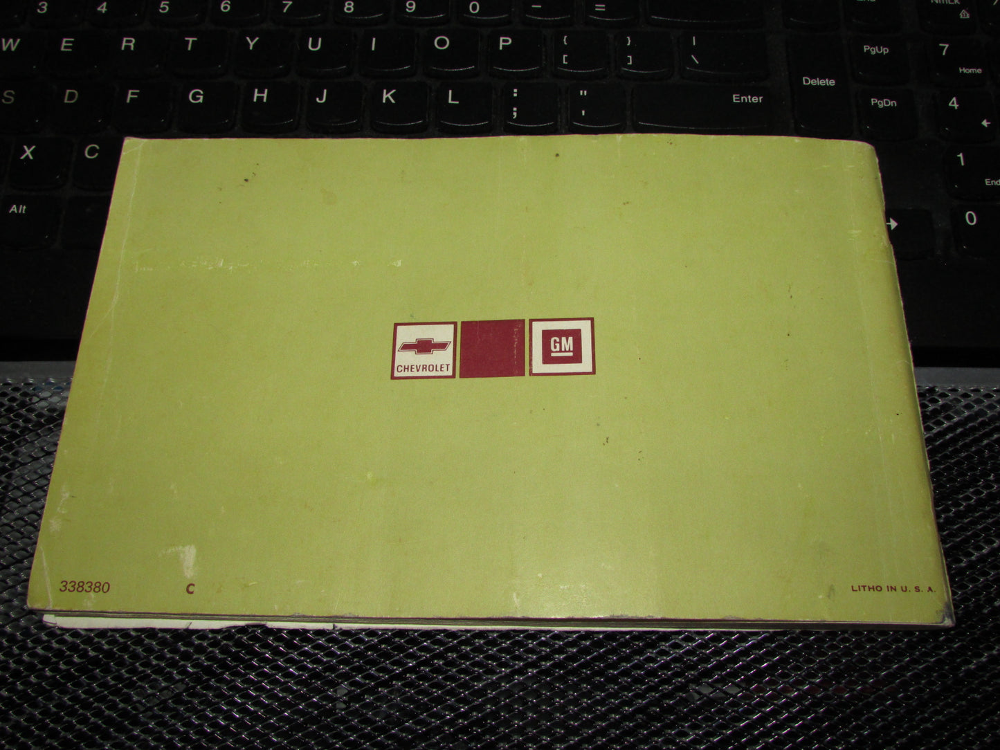 Chevrolet Chevelle (1973) Owners Manual