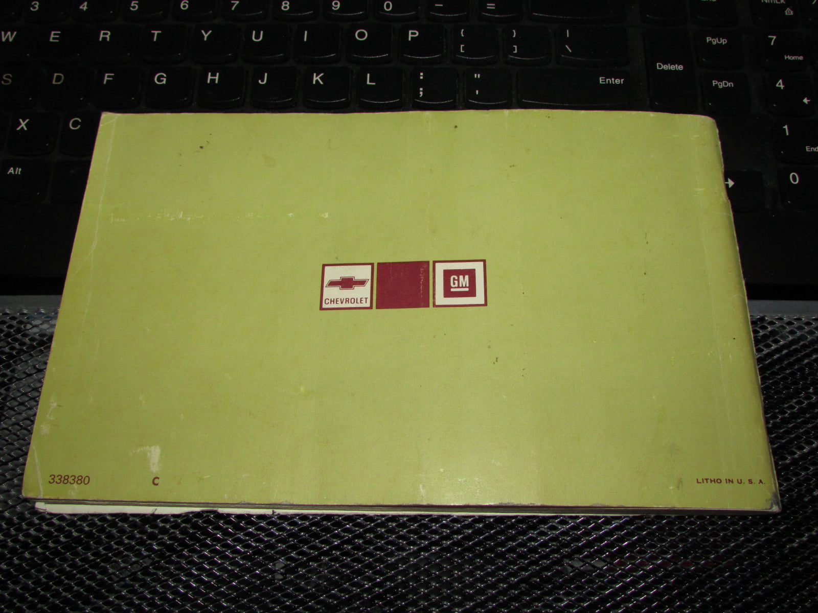 Chevrolet Chevelle (1973) Owners Manual