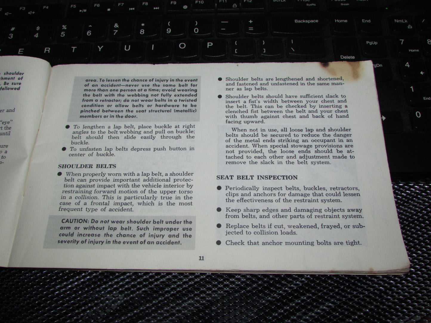 Chevrolet Light Duty Truck Gasoline (1974) Owners Manual