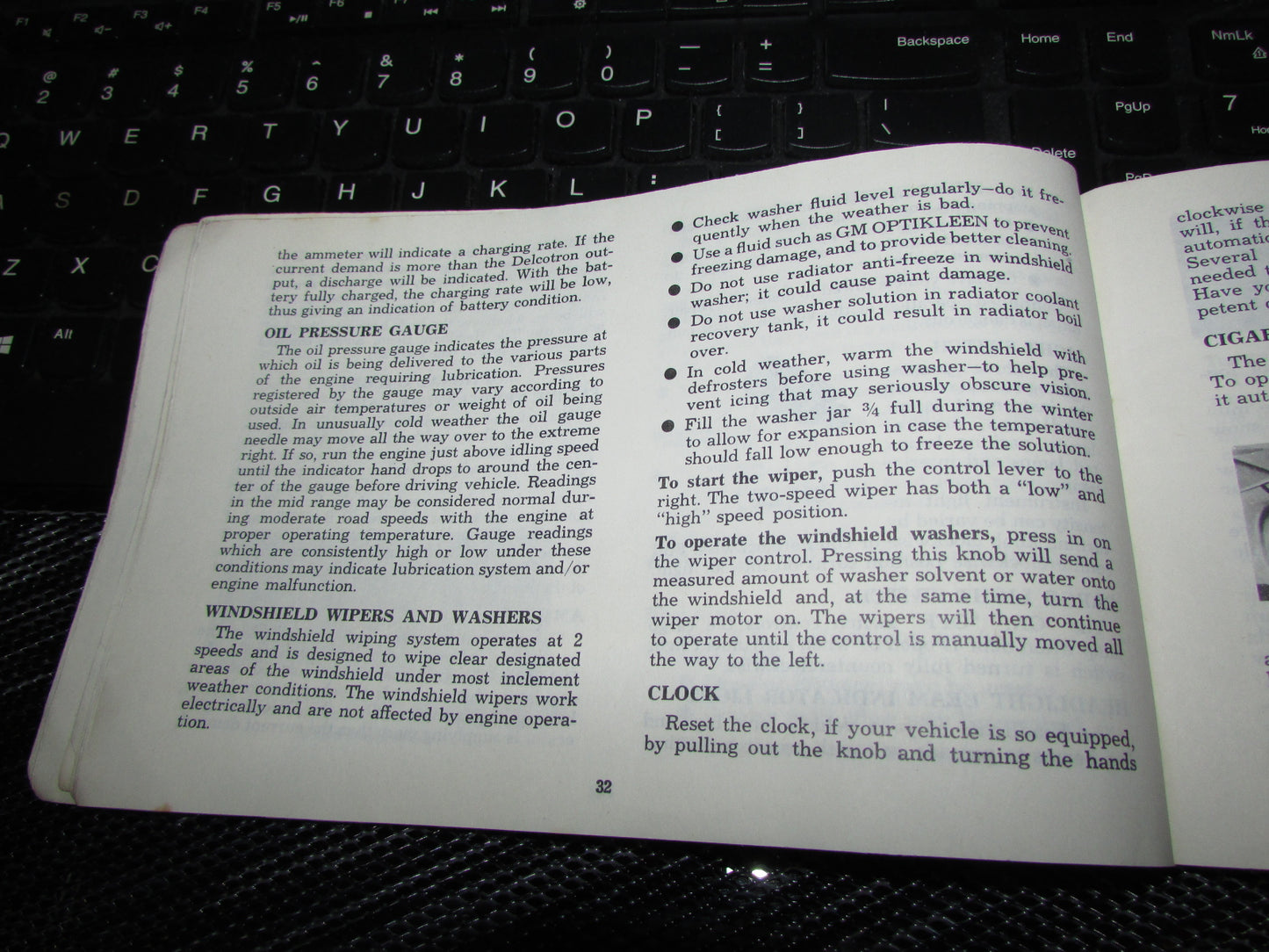 Chevrolet Light Duty Truck Gasoline (1974) Owners Manual