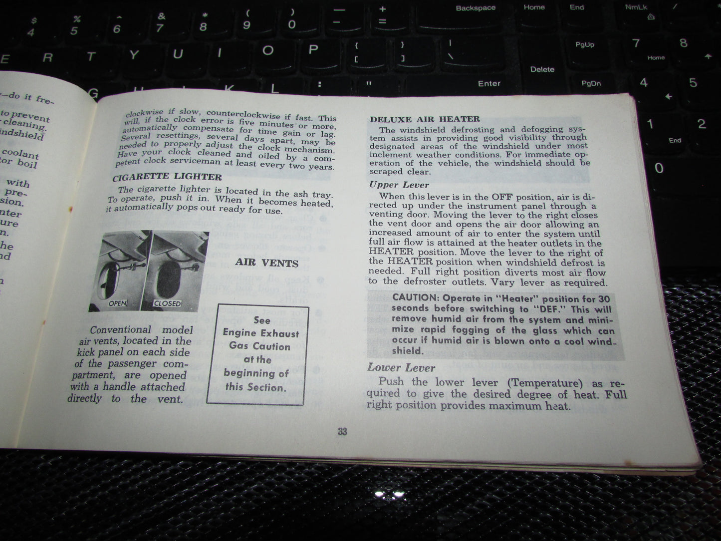 Chevrolet Light Duty Truck Gasoline (1974) Owners Manual