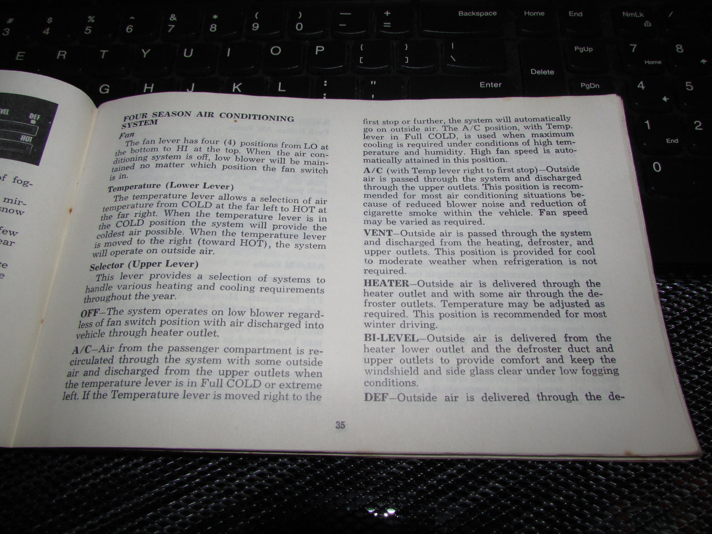 Chevrolet Light Duty Truck Gasoline (1974) Owners Manual