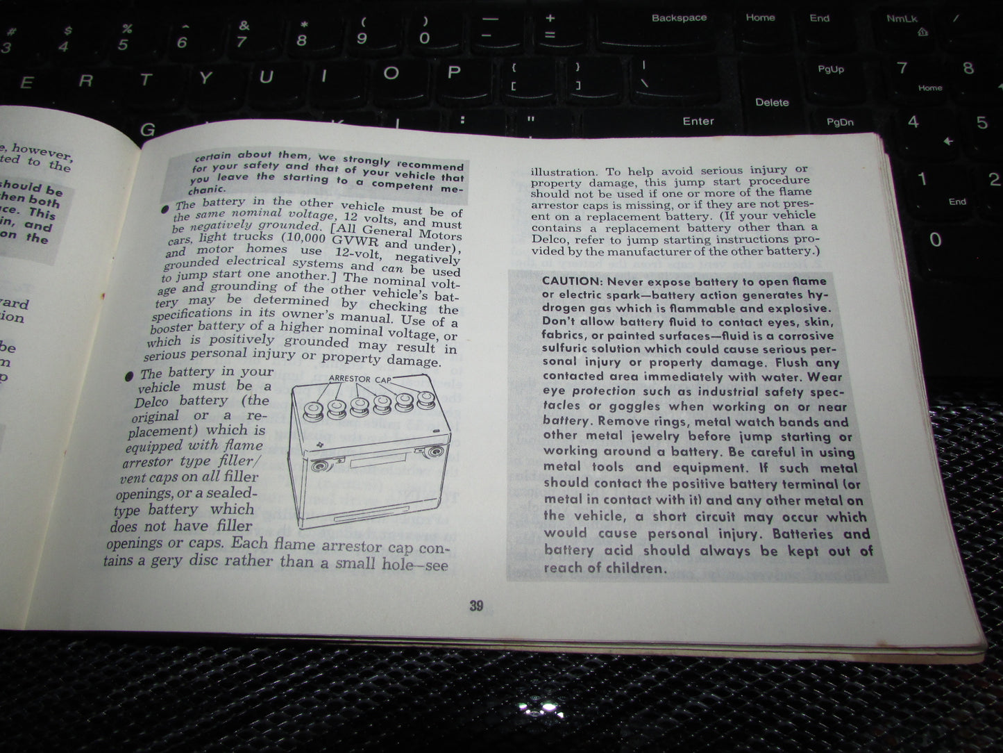 Chevrolet Light Duty Truck Gasoline (1974) Owners Manual