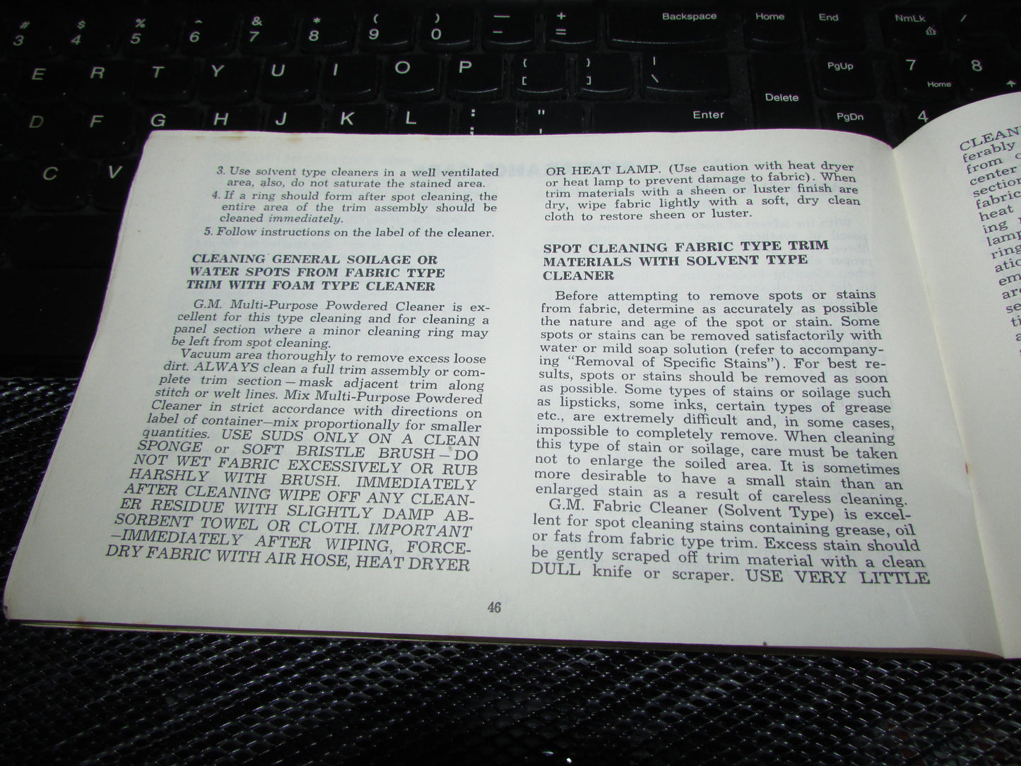 Chevrolet Light Duty Truck Gasoline (1974) Owners Manual