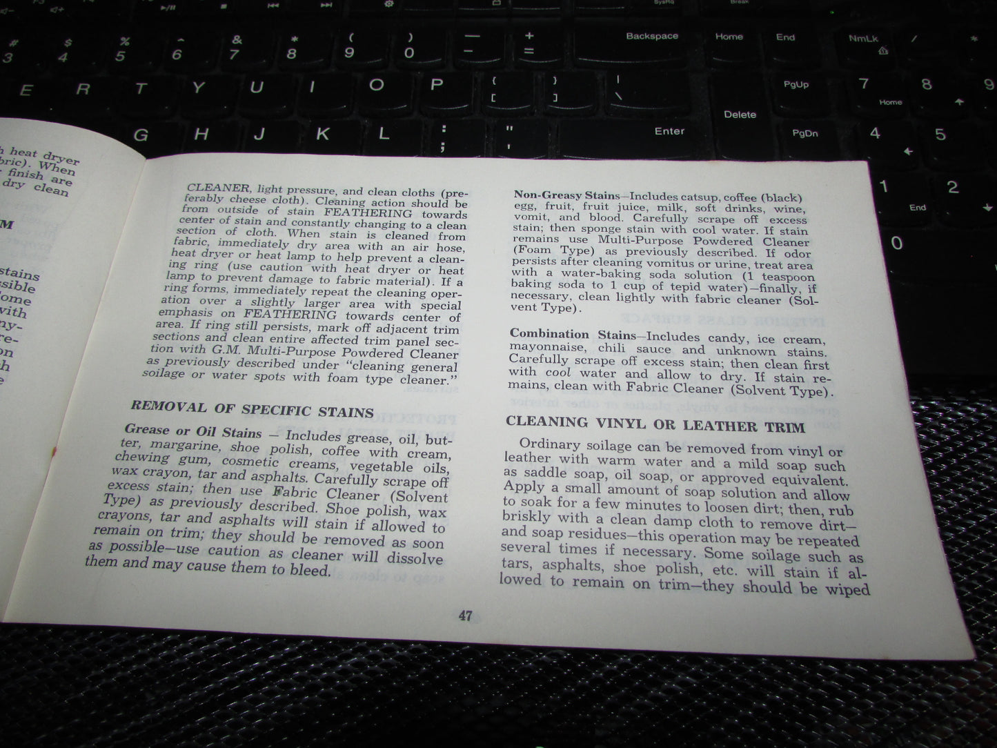 Chevrolet Light Duty Truck Gasoline (1974) Owners Manual