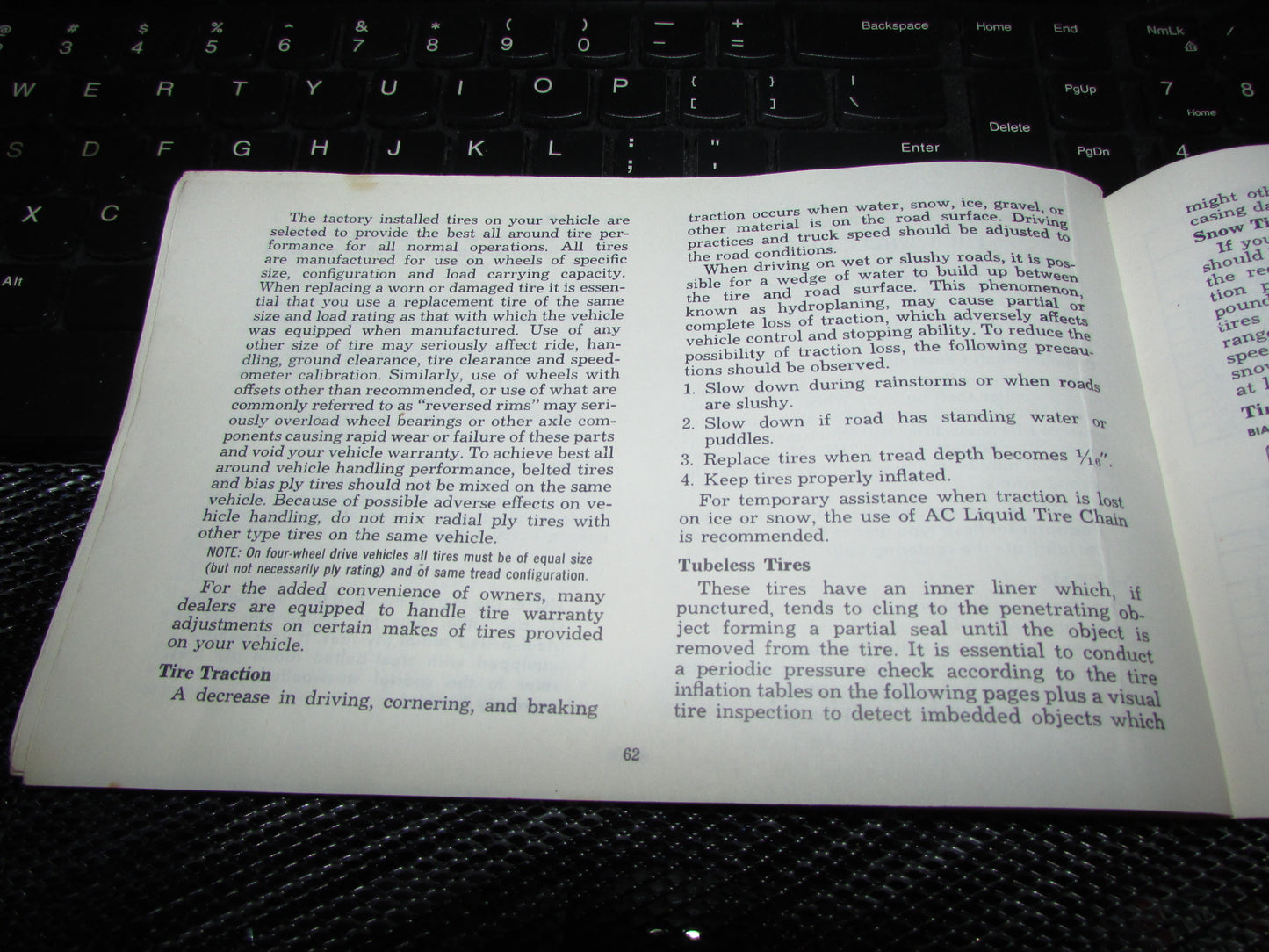 Chevrolet Light Duty Truck Gasoline (1974) Owners Manual