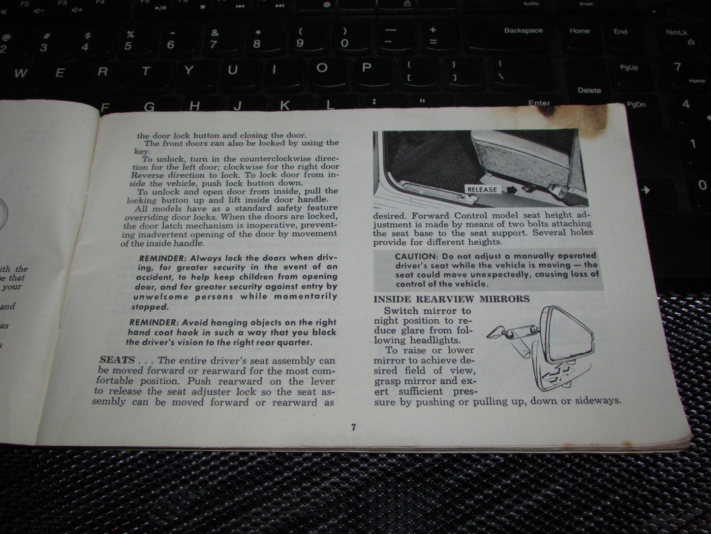 Chevrolet Light Duty Truck Gasoline (1974) Owners Manual