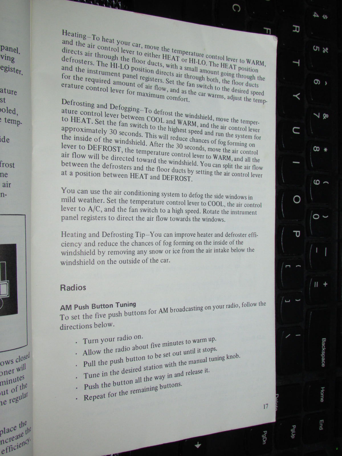 Ford Mustang II (1974) Owners Manual