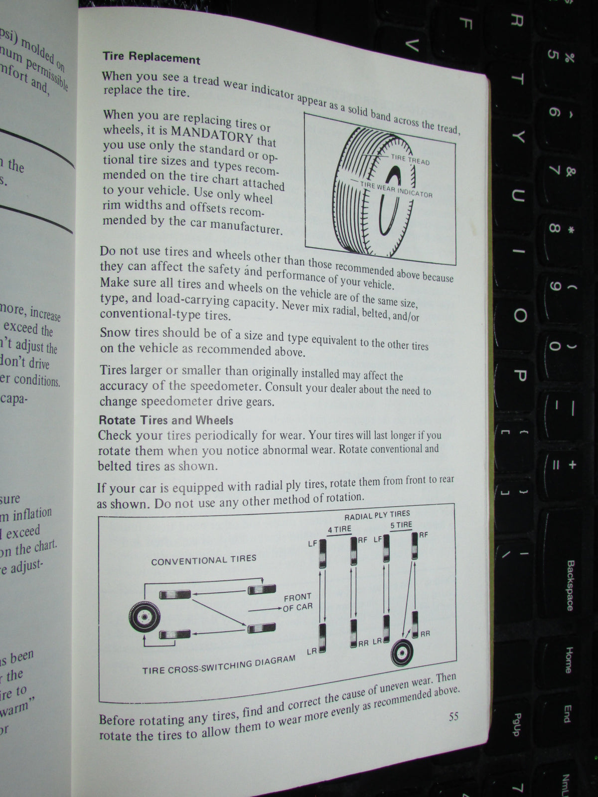 Ford Mustang II (1974) Owners Manual
