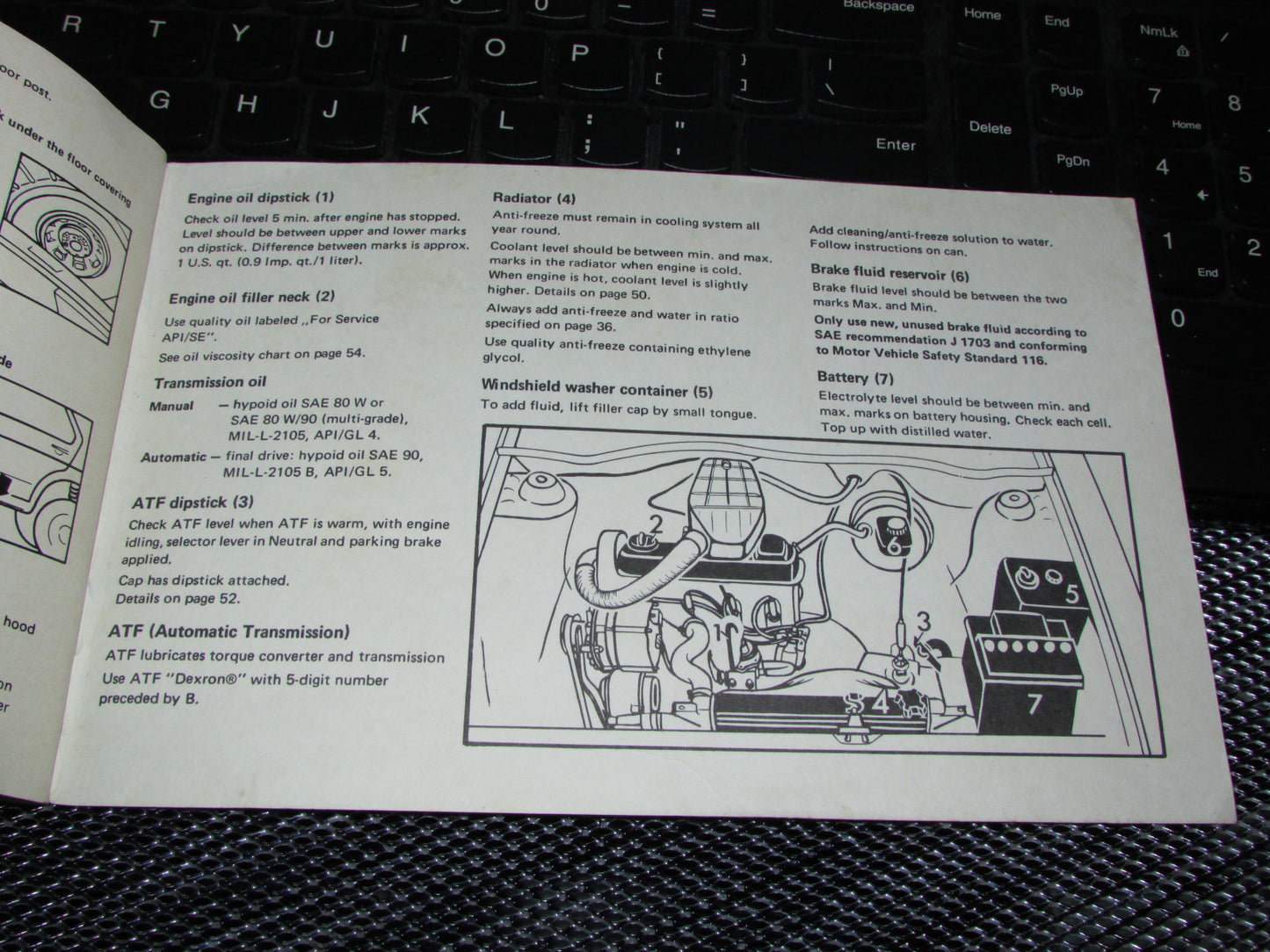 Volkswagen Rabbit (1976) Owners Manual