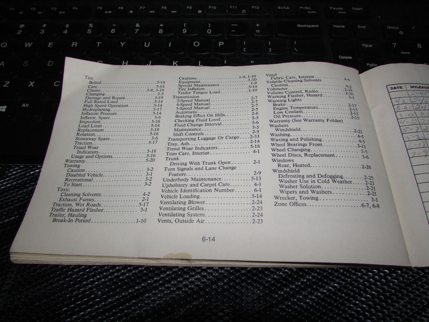 Chevrolet Monza (1977) Owners Manual