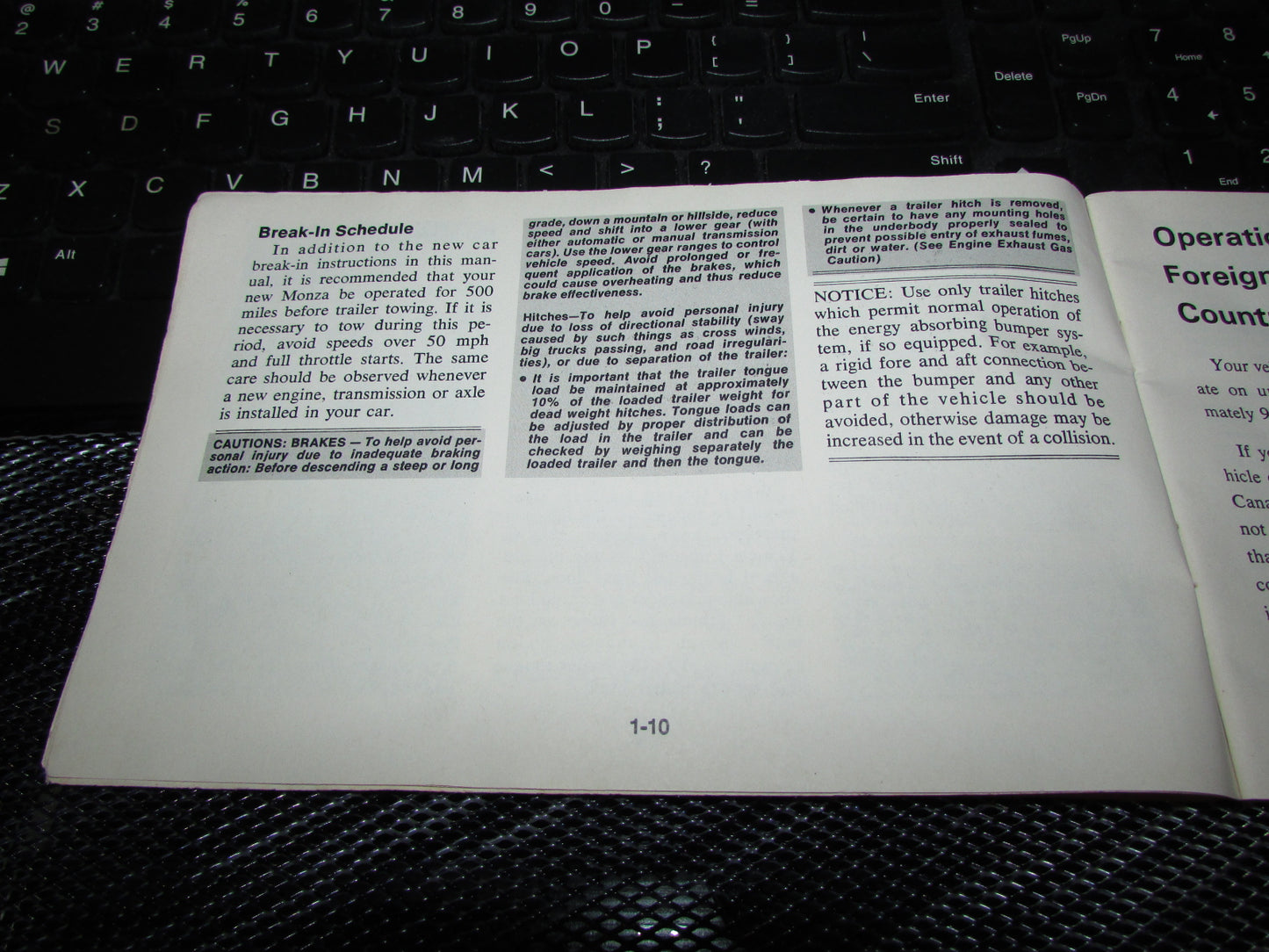 Chevrolet Monza (1977) Owners Manual