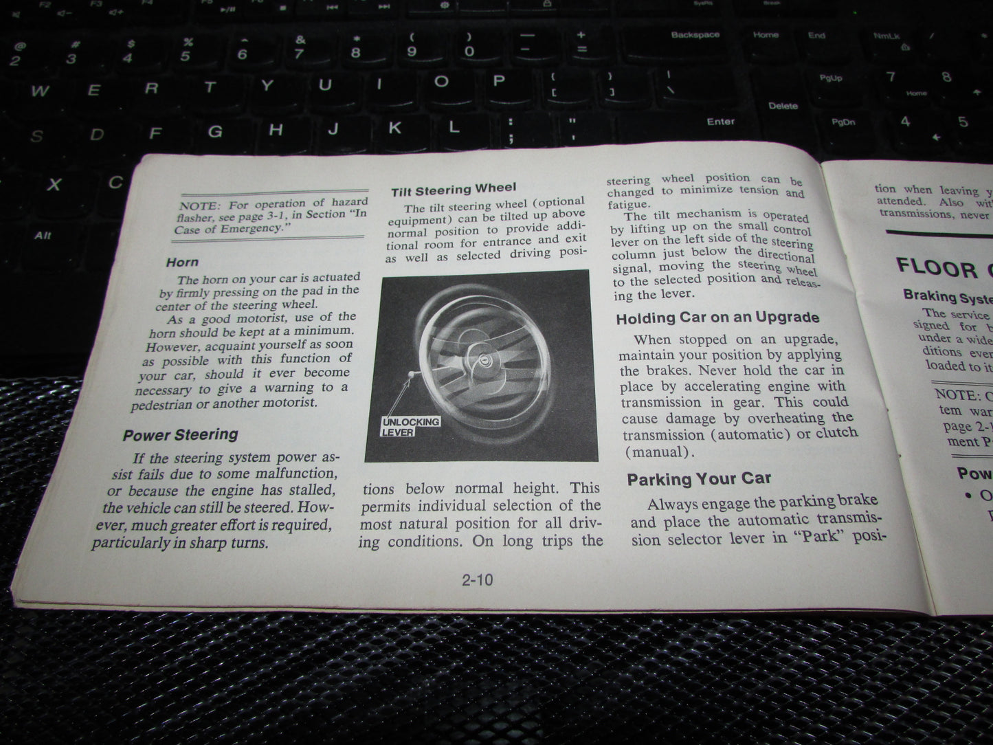 Chevrolet Monza (1977) Owners Manual