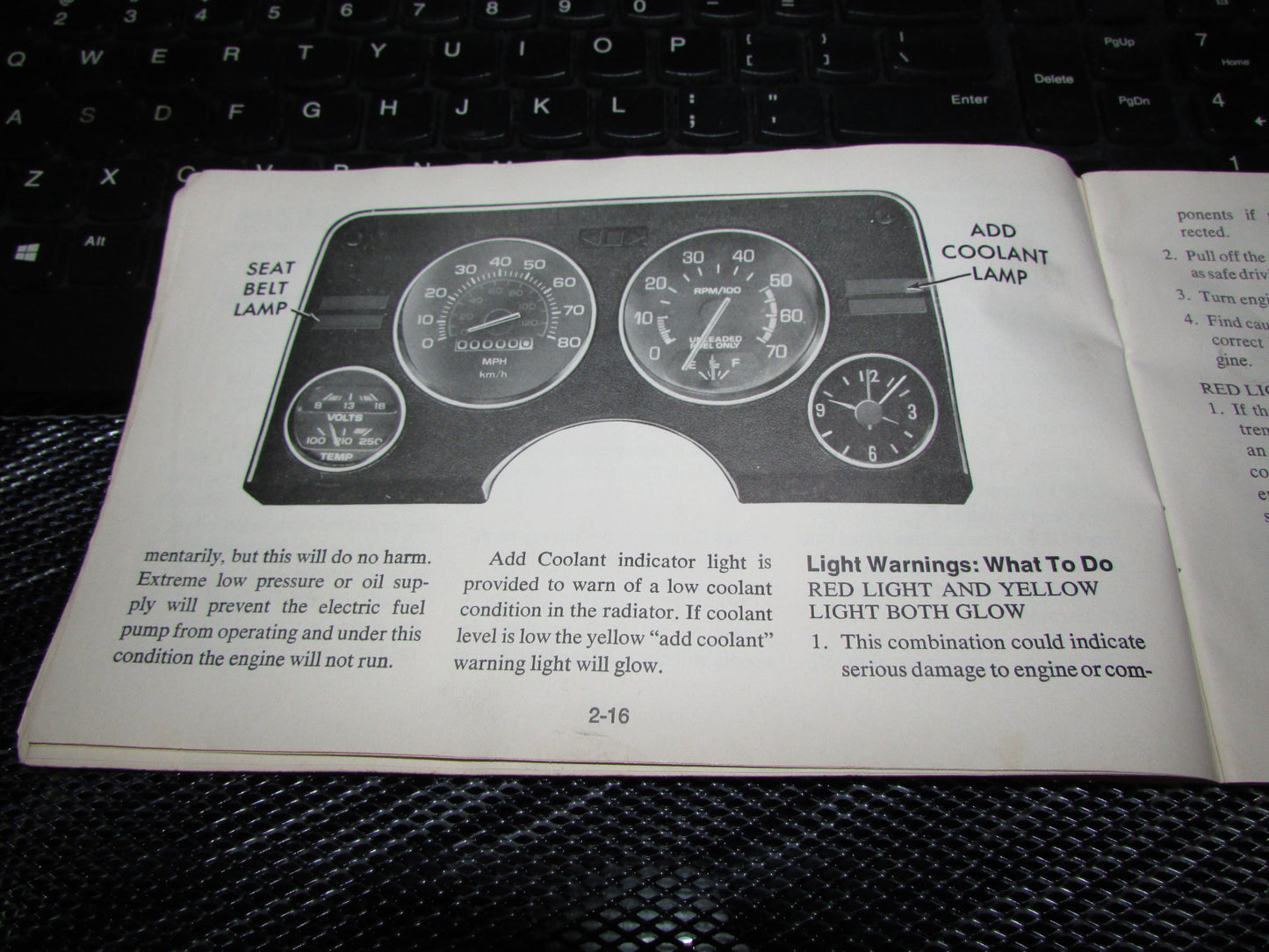 Chevrolet Monza (1977) Owners Manual
