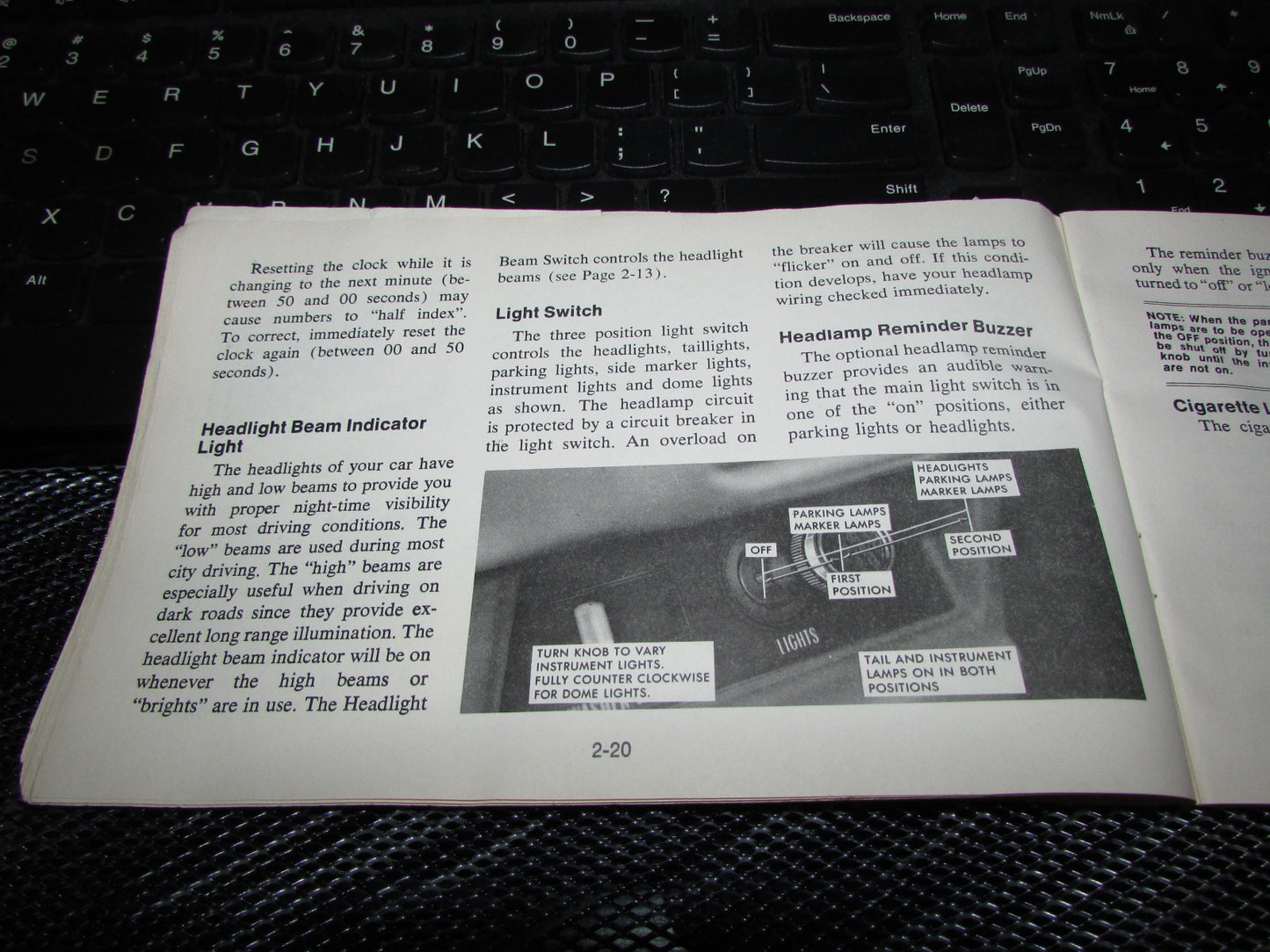 Chevrolet Monza (1977) Owners Manual