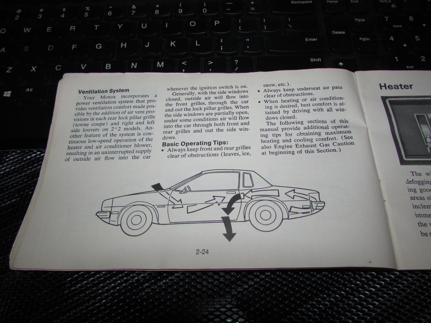 Chevrolet Monza (1977) Owners Manual