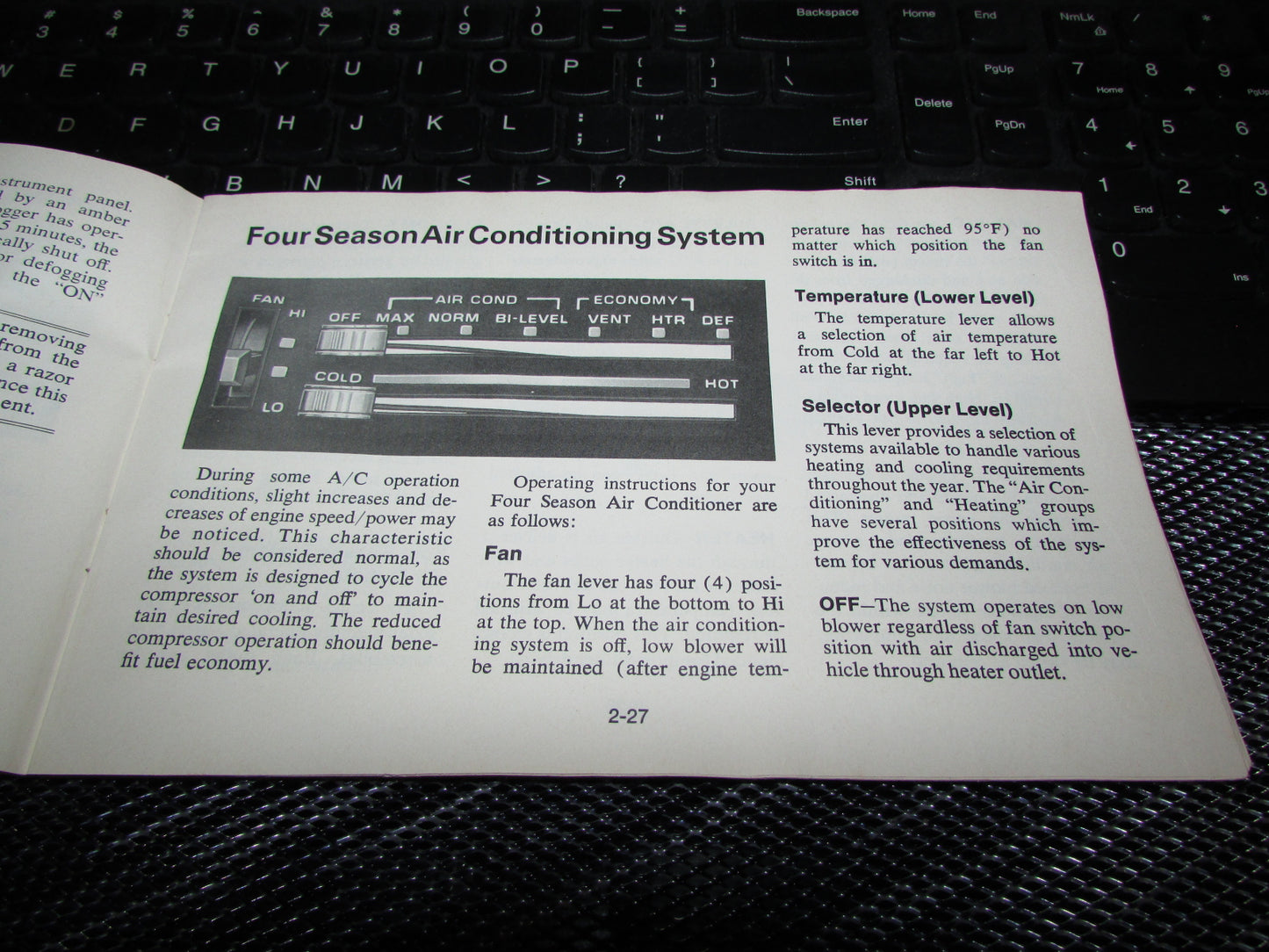 Chevrolet Monza (1977) Owners Manual