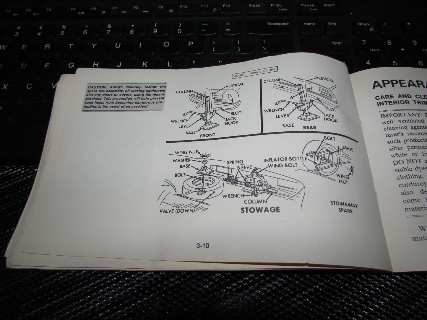 Chevrolet Monza (1977) Owners Manual